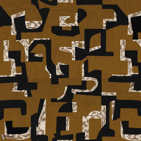 Colorado stof-Casamance-Mordore-Meter (M1)-Selected Wallpapers-Interiors