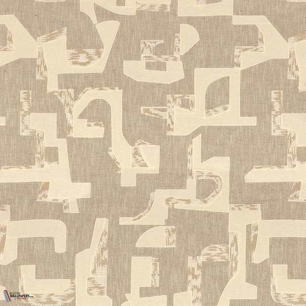 Colorado stof-Casamance-Naturel-Meter (M1)-Selected Wallpapers-Interiors