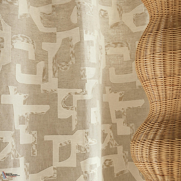 Colorado stof-Casamance-Selected Wallpapers-Interiors
