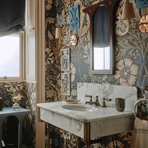 Compton Magna behang-House of Hackney-Selected Wallpapers-Interiors