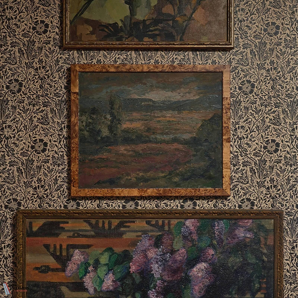 Compton Parvum behang-House of Hackney-Selected Wallpapers-Interiors