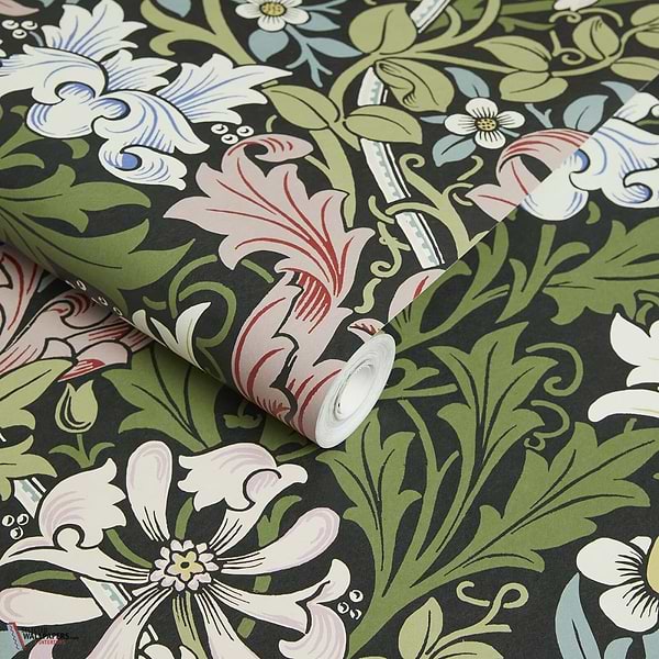 Compton behang-House of Hackney-wallpaper-tapete-Selected-Wallpapers-Interiors