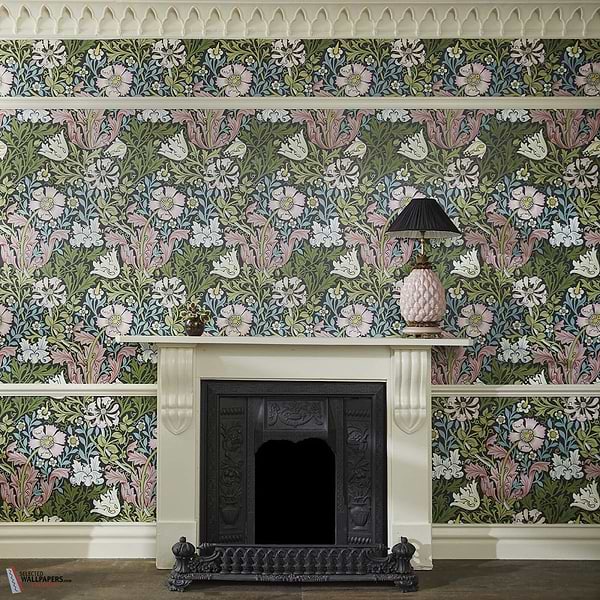 Compton behang-House of Hackney-wallpaper-tapete-Selected-Wallpapers-Interiors