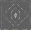 Conchiglie-behang-Tapete-Cole & Son-Soft Gold on Charcoal-Rol-123/5023-Selected Wallpapers