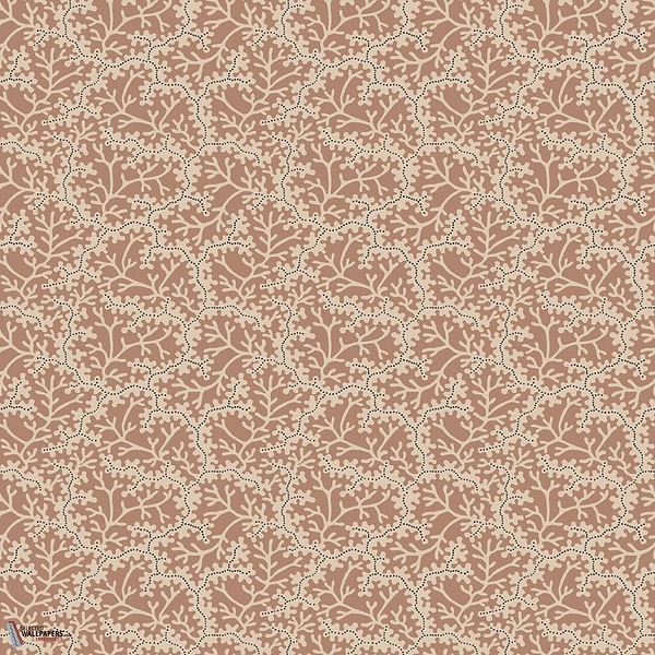 Coral behang-Sandberg-Terracotta-Rol-Selected Wallpapers-Interiors