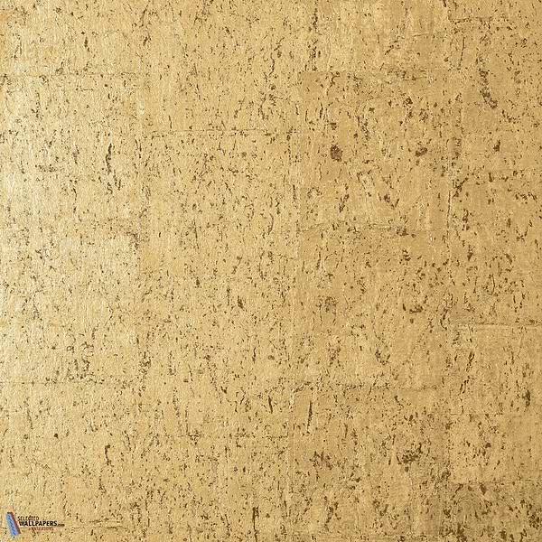 Cork behang-Thibaut-wallpaper-behang-Tapete-wallpaper-Metallic Gold-Rol-Selected Wallpapers