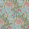 Cornflower behang-Morris & Co-Rose/Woad-Rol-Selected Wallpapers-Interiors