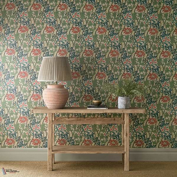 Cornflower behang-Morris & Co-Selected Wallpapers-Interiors