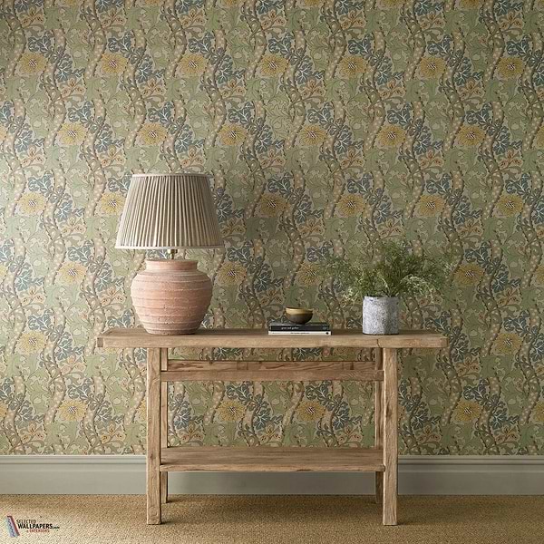 Cornflower behang-Morris & Co-Selected Wallpapers-Interiors