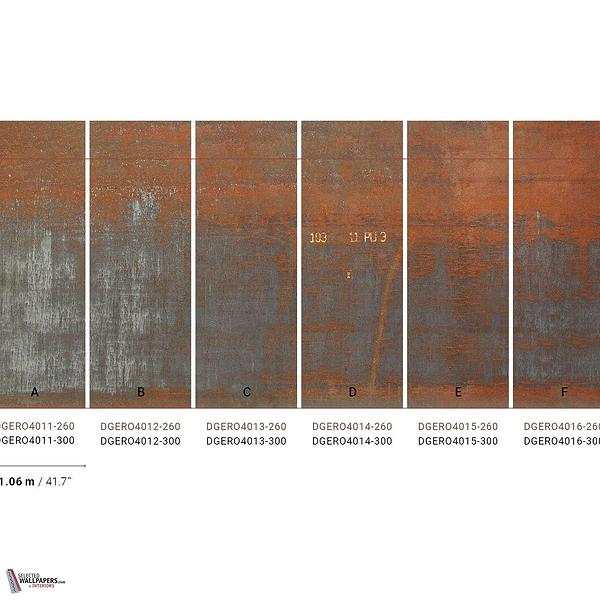 Corrosion behang-Masureel-Selected Wallpapers-Interiors