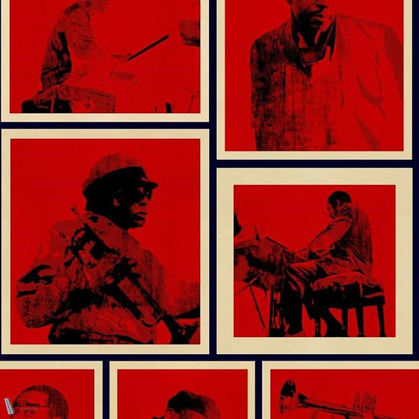 Cotton Club behang-Mind the Gap-Red-Rol-Selected Wallpapers-Interiors