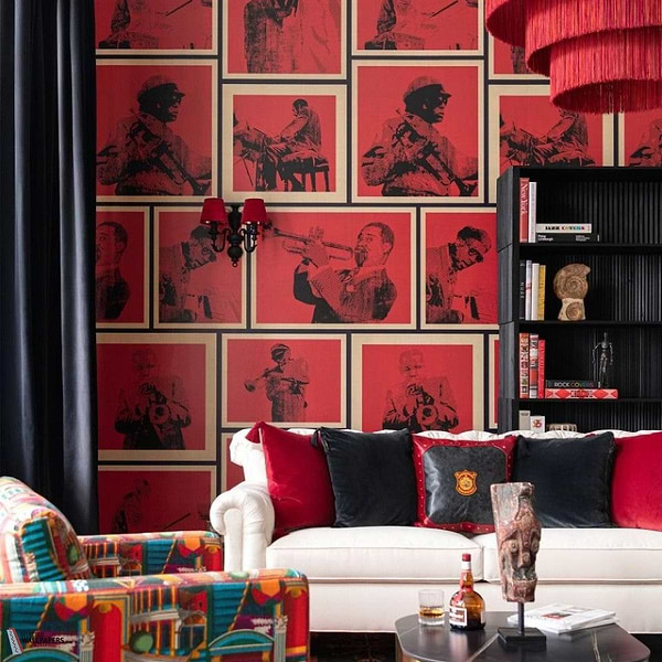 Cotton Club behang-Mind the Gap-Selected Wallpapers-Interiors