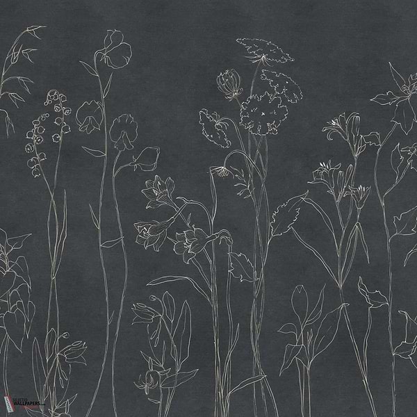 Country Side behang-Coordonne-Black-Non Woven-M2-Selected Wallpapers-Interiors
