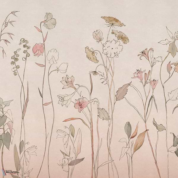 Country Side behang-Coordonne-Pink-Non Woven-M2-Selected Wallpapers-Interiors