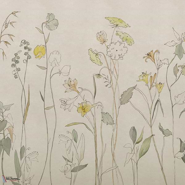 Country Side behang-Coordonne-Yellow-Non Woven-M2-Selected Wallpapers-Interiors