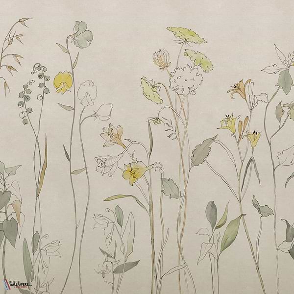 Country Side behang-Coordonne-Yellow-Non Woven-M2-Selected Wallpapers-Interiors