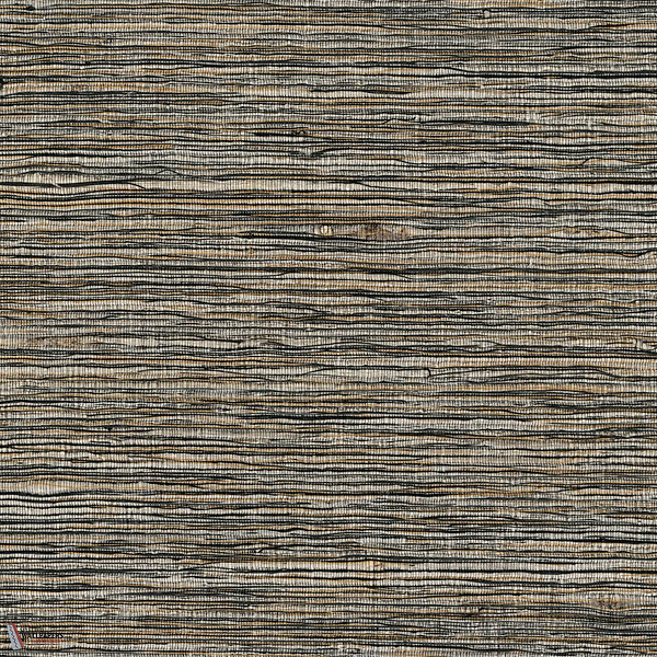 Crin de Soie Mural behang-CMO Paris-Noir-Meter (M1)-Selected Wallpapers-Interiors