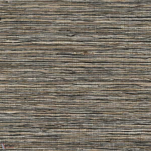 Crin de Soie Mural behang-CMO Paris-Noir-Meter (M1)-Selected Wallpapers-Interiors