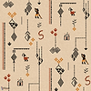 Criollo behang-Coordonne-Terracotta-Bamboe-M2-Selected Wallpapers-Interiors