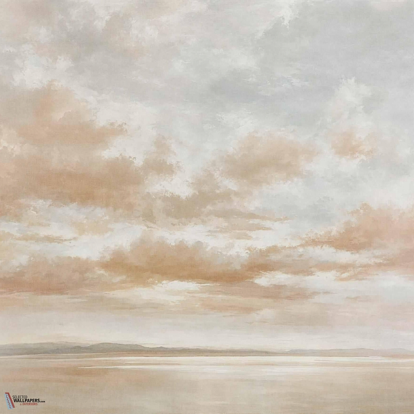 Cumulus Clouds wallpaper-Coordonne-Stone-Non Woven-M2-Selected Wallpapers-Interiors