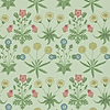 Daisy behang-behang-Morris & Co-Green/Rose-Rol-Selected Wallpapers & Interiors