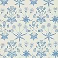 Daisy behang-behang-Morris & Co-Blue/Ivory-Rol-Selected Wallpapers & Interiors