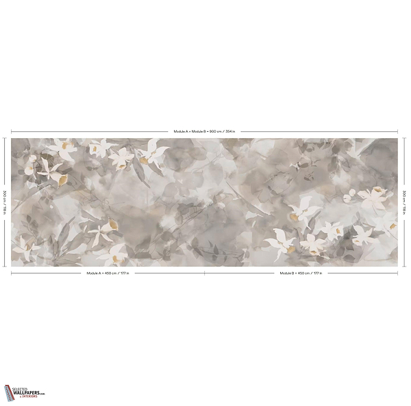 Daffodil Dream behang-Glamora-Selected Wallpapers-Interiors