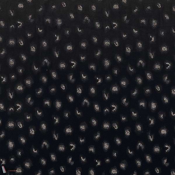 Daim stof-Casamance-fabric-Noir-Meter (M1)-Selected-Wallpapers-Interiors