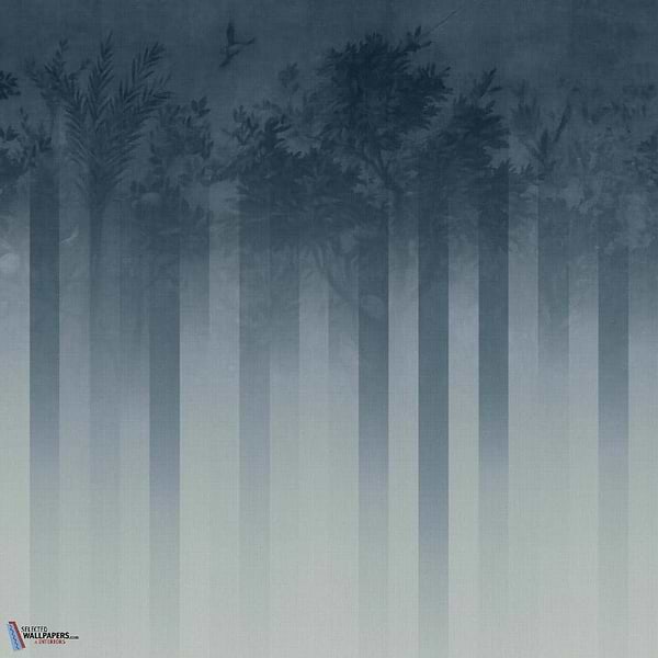 Daintree-Tecnografica-wallpaper-behang-Tapete-wallpaper-Blue-Fabric Vinyl-Selected Wallpapers