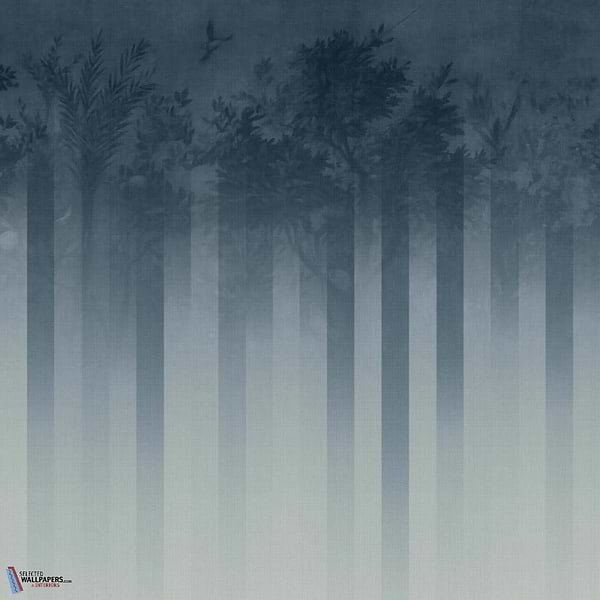 Daintree-Tecnografica-wallpaper-behang-Tapete-wallpaper-Blue-Fabric Vinyl-Selected Wallpapers