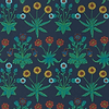 Daisy-behang-tapete-wallpaper-Morris & Co-Midnight-Rol-Selected-Wallpapers-Interiors