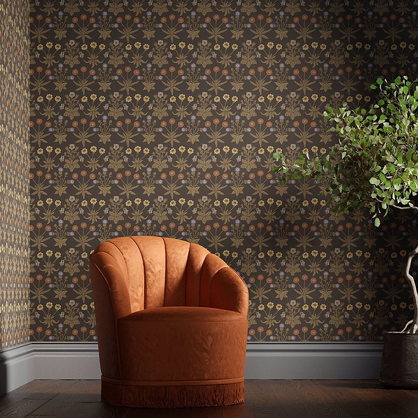 Daisy-behang-tapete-wallpaper-Morris & Co-Selected-Wallpapers-Interiors