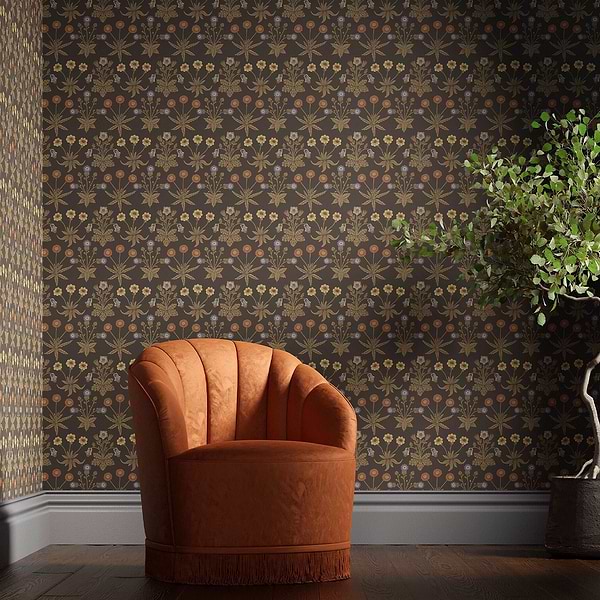 Daisy-behang-tapete-wallpaper-Morris & Co-Selected-Wallpapers-Interiors