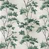 Dalton behang-Anna French-Green on pearl-Rol-Selected Wallpapers-Interiors