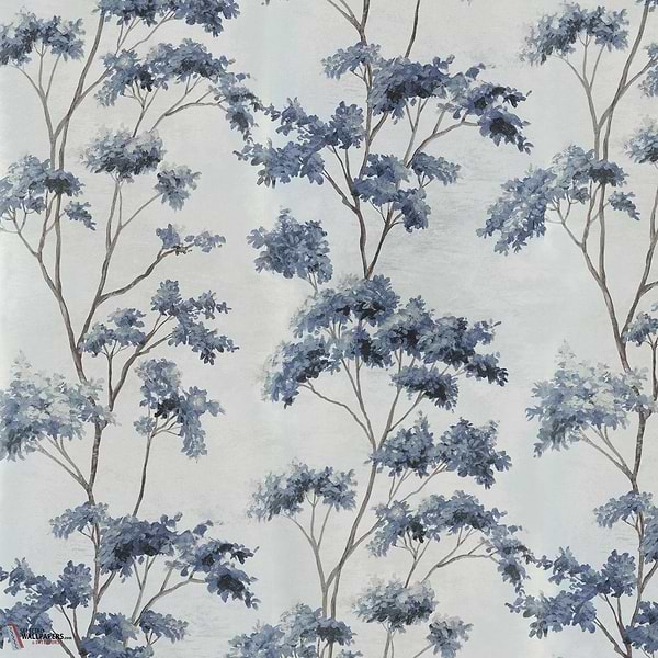 Dalton behang-Anna French-Spa blue on pearl-Rol-Selected Wallpapers-Interiors