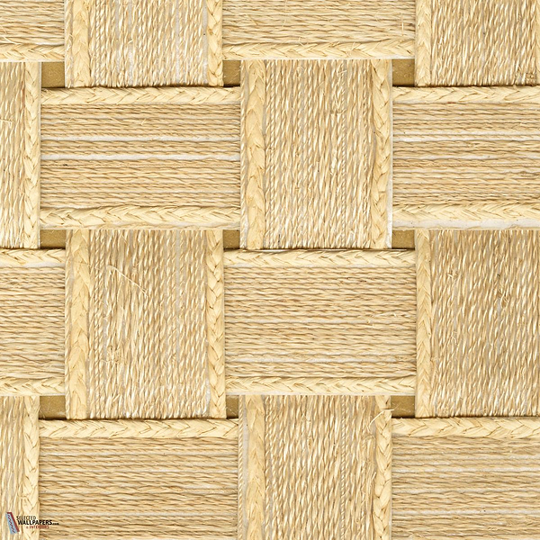 Damier behang-CMO Paris-Naturel-Meter (M1)-Selected Wallpapers-Interiors