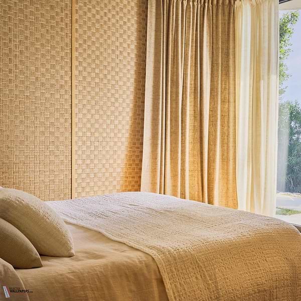 Damier behang-CMO Paris-Selected Wallpapers-Interiors