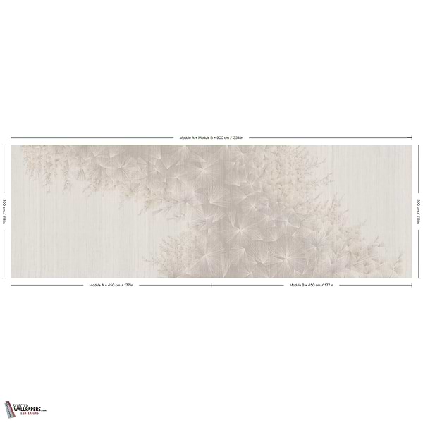 Dandelion behang-Glamora-Selected Wallpapers-Interiors