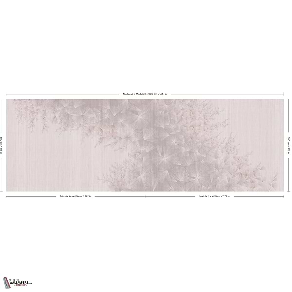 Dandelion behang-Glamora-Selected Wallpapers-Interiors