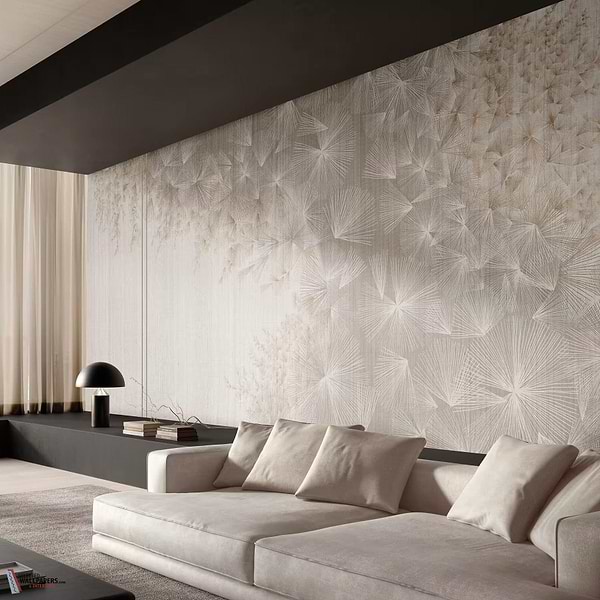 Dandelion behang-Glamora-Selected Wallpapers-Interiors