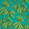 Dappled Leaf-Behang-Tapete-Harlequin-Emerald/Teal-Rol-113047-Selected Wallpapers