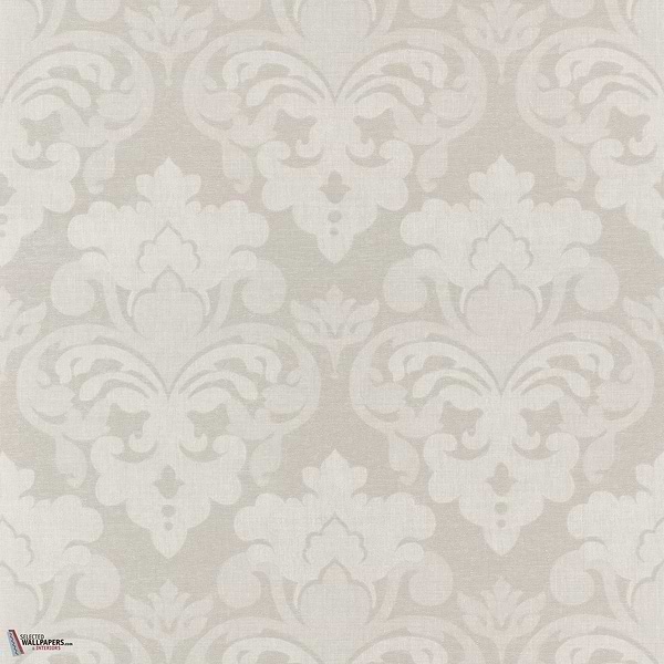 Darcy Damask behang-Anna French-Flax-Rol-Selected Wallpapers-Interiors