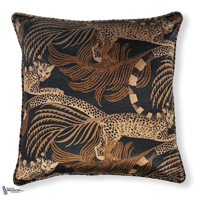 Delilah Velvet Kussen-Kussen-Romo-Kissen-Cushion-Ancient Gold-50 x 50 cm-Selected Interiors