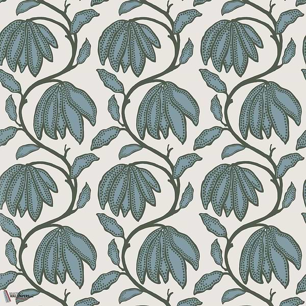 Desert flower behang-Thibaut-Wild sage-Rol-Selected Wallpapers-Interiors