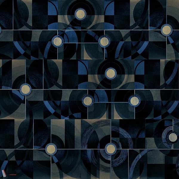 Diagrams behang-Coordonne-Gold-Metallics-M2-Selected Wallpapers-Interiors