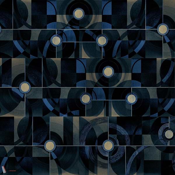 Diagrams behang-Coordonne-Gold-Metallics-M2-Selected Wallpapers-Interiors