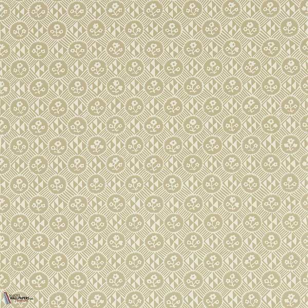 Diamonds & Flowers behang-Zoffany-Linen-Rol-Selected Wallpapers-Interiors