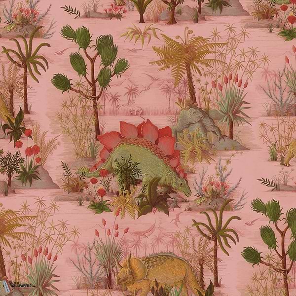 Dinosauria behang-House of Hackney-wallpaper-tapete-Plaster-200 cm-Selected-Wallpapers-Interiors
