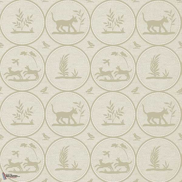 Dooley behang-Thibaut-Beige-Rol-Selected Wallpapers-Interiors