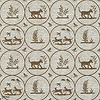 Dooley behang-Thibaut-Brown-Rol-Selected Wallpapers-Interiors